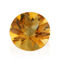  Citrine mandarine (gemme et boîte de collection)