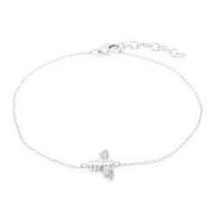 Bracelet en argent et Zircon