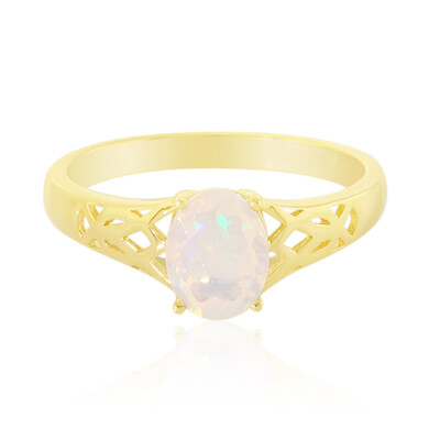 Bague en argent et Opale Welo