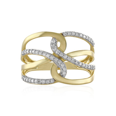 Bague en or et Diamant Flawless (F) (LUCENT DIAMONDS)