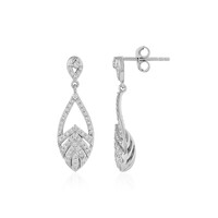 Boucles d'oreilles en or et Diamant SI2 (H) (de Melo)