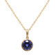 Collier en or et Tanzanite AAA (CIRARI)