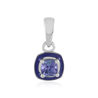 Pendentif en argent et Tanzanite