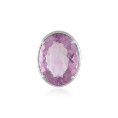 Pendentif en argent et Fluorite rose