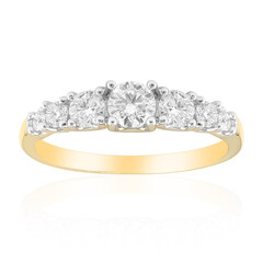 Bague en or et Diamant VVS1 (G)