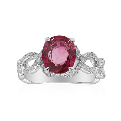 Bague en or et Spinelle rouge noble (Estée Collection)