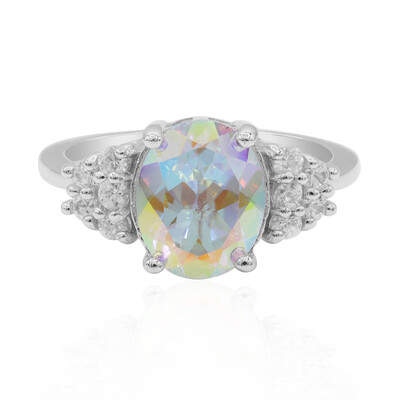 Bague en argent et Topaze Rayon de Lune