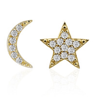 Boucles d'oreilles en argent et Zircon