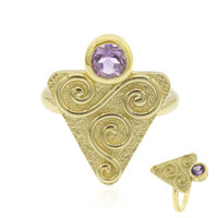 Bague en argent et Améthyste