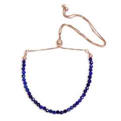 Bracelet en argent et Lapis-Lazuli