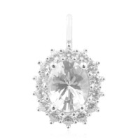 Pendentif en argent et Danburite