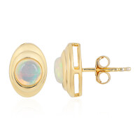 Boucles d'oreilles en argent et Opale Welo