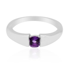 Bague en argent et Améthyste de Zambie