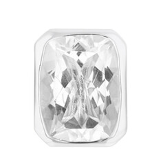 Pendentif en argent et Quartz blanc