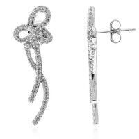 Boucles d'oreilles en argent et Zircon