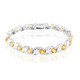 Bracelet en argent et Citrine