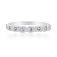 Bague en argent et Tanzanite