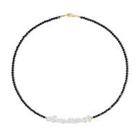 Collier en argent et Quartz blanc