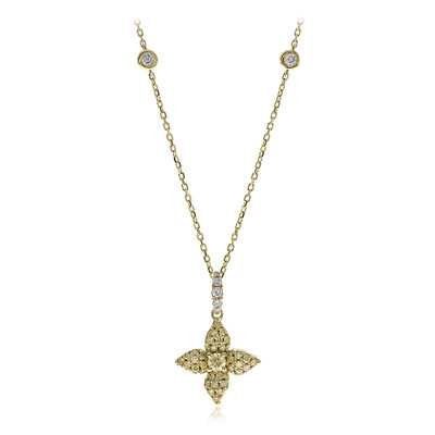 Collier en or et Diamant SI2 jaune (CIRARI)