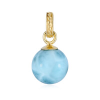 Pendentif en argent et Larimar
