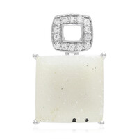 Pendentif en argent et Agate étincelante