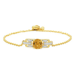 Bracelet en argent et Citrine (Remy Rotenier)