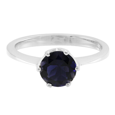 Bague en argent et Iolite d’Orissa