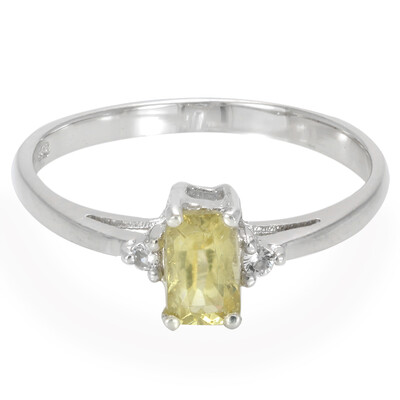 Bague en argent et Apatite Xia