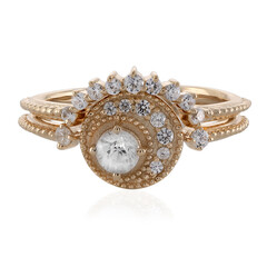 Bague en argent et Zircon
