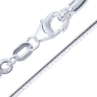 Chaîne maille Oméga - 45cm - 5,8 g