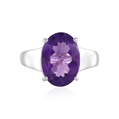 Bague en argent et Améthyste de Sibérie