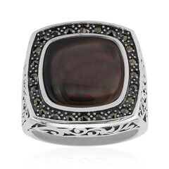 Bague en argent et Nacre (Annette classic)