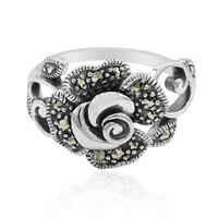 Bague en argent et Marcassite