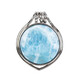 Pendentif en argent et Larimar