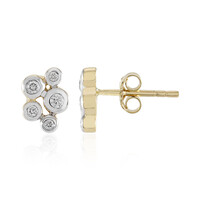 Boucles d'oreilles en or et Diamant SI1 (H)