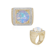 Bague en or et Opale Welo (Ornaments by de Melo)