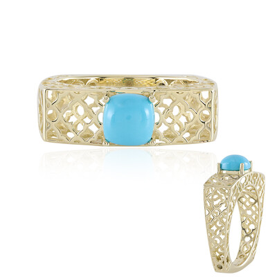 Bague en or et Turquoise Sleeping Beauty (Ornaments by de Melo)