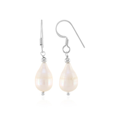 Boucles d'oreilles en argent et Perle d'Akoya
