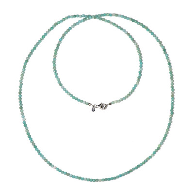 Collier en argent et Amazonite