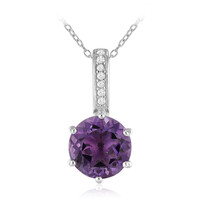 Collier en argent et Améthyste
