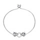 Bracelet en argent et Zircon
