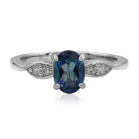 Bague en argent et Topaze Neptune