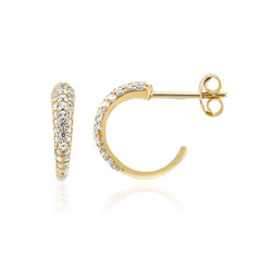 Boucles d'oreilles en argent et Zircon