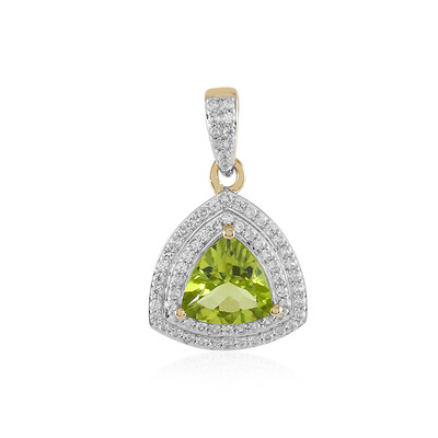 Pendentif en or et Péridot