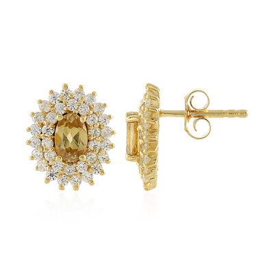 Boucles d'oreilles en argent et Zircon Vibhor