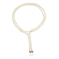 Collier en or et Améthyste (Michelle Albala)