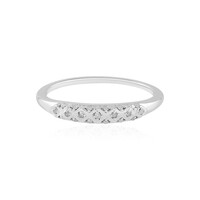 Bague en argent et Diamant I2 (I)