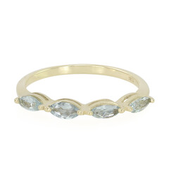 Bague en or et Tourmaline Paraiba du Brésil