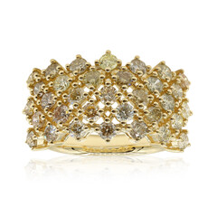 Bague en or et Diamant fancy SI2 (CIRARI)