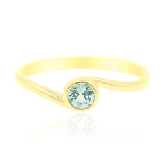 Bague en or et Tourmaline Paraïba du Nigeria